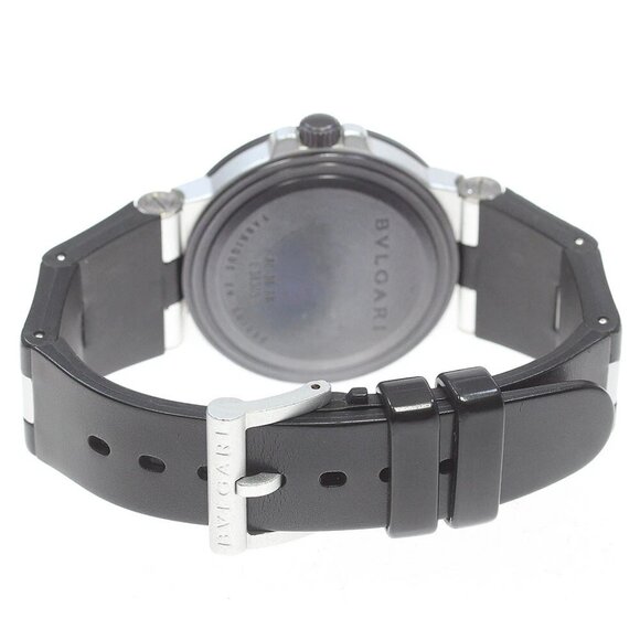 BVLGARI Aluminum AL38TA Date Silver Dial Automatic Men's Watch_868666 - Picture 5 of 6